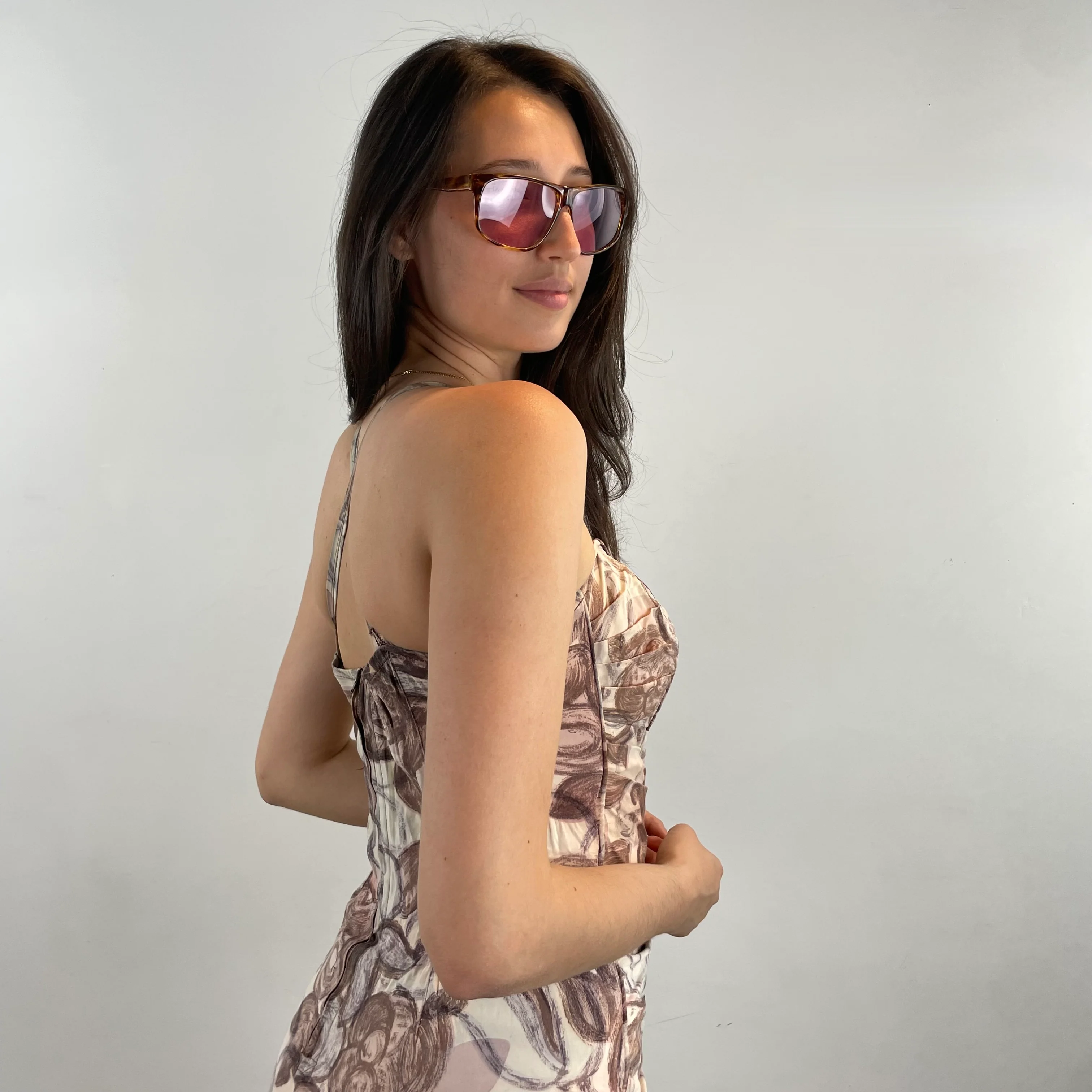 1950s Drape One-Piece Bathing Suit Small-Medium - Image 4