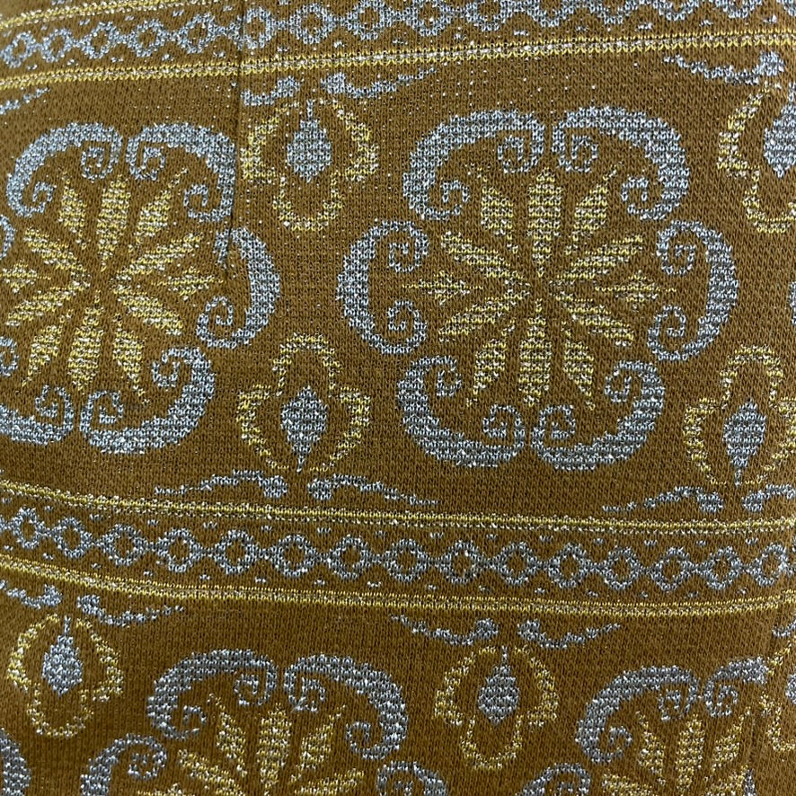 1960s/70s Gold Petite Sparkly Dress and Pants Set Small - Image 7