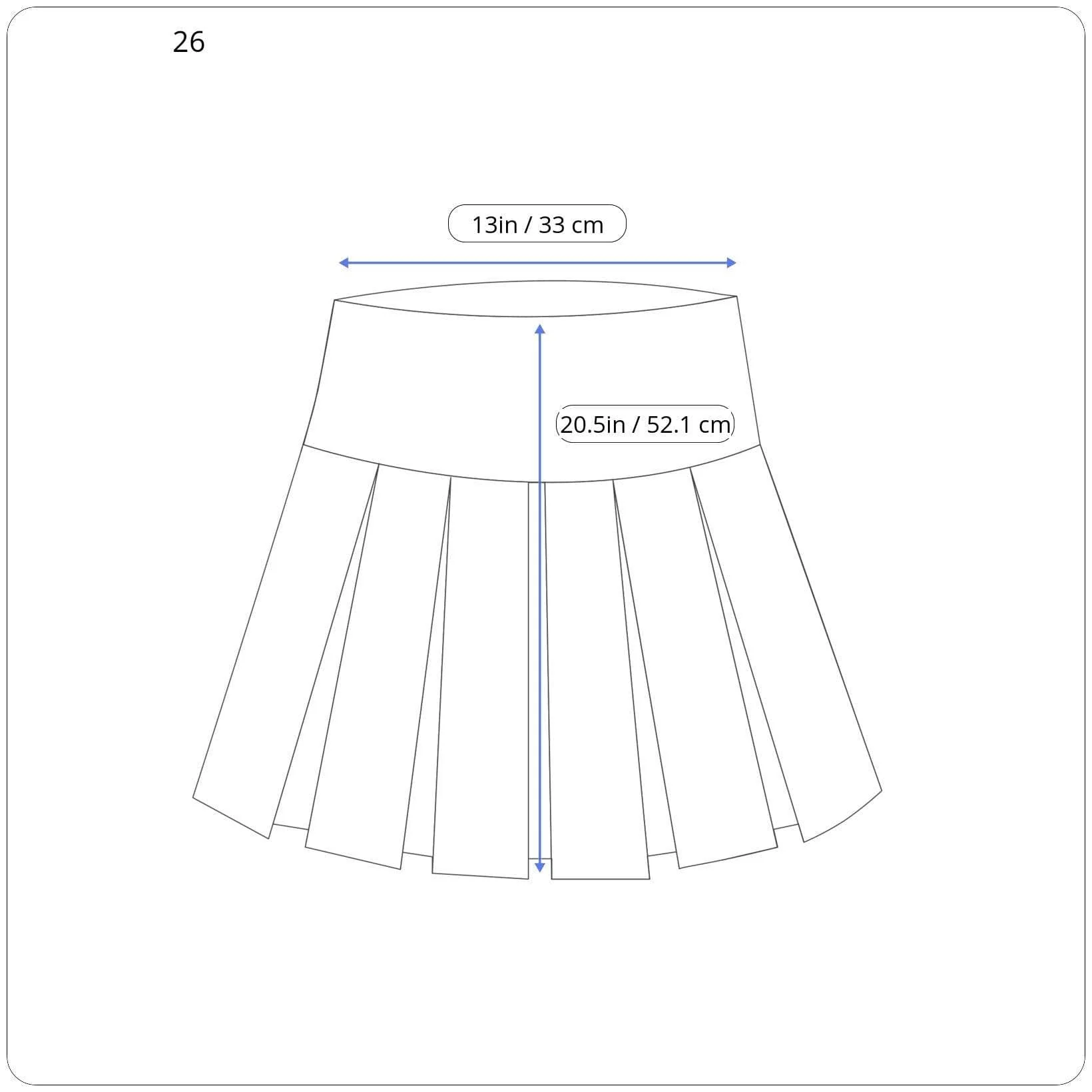 1970s High-Waisted Wool Plaid Skort Small - Image 8