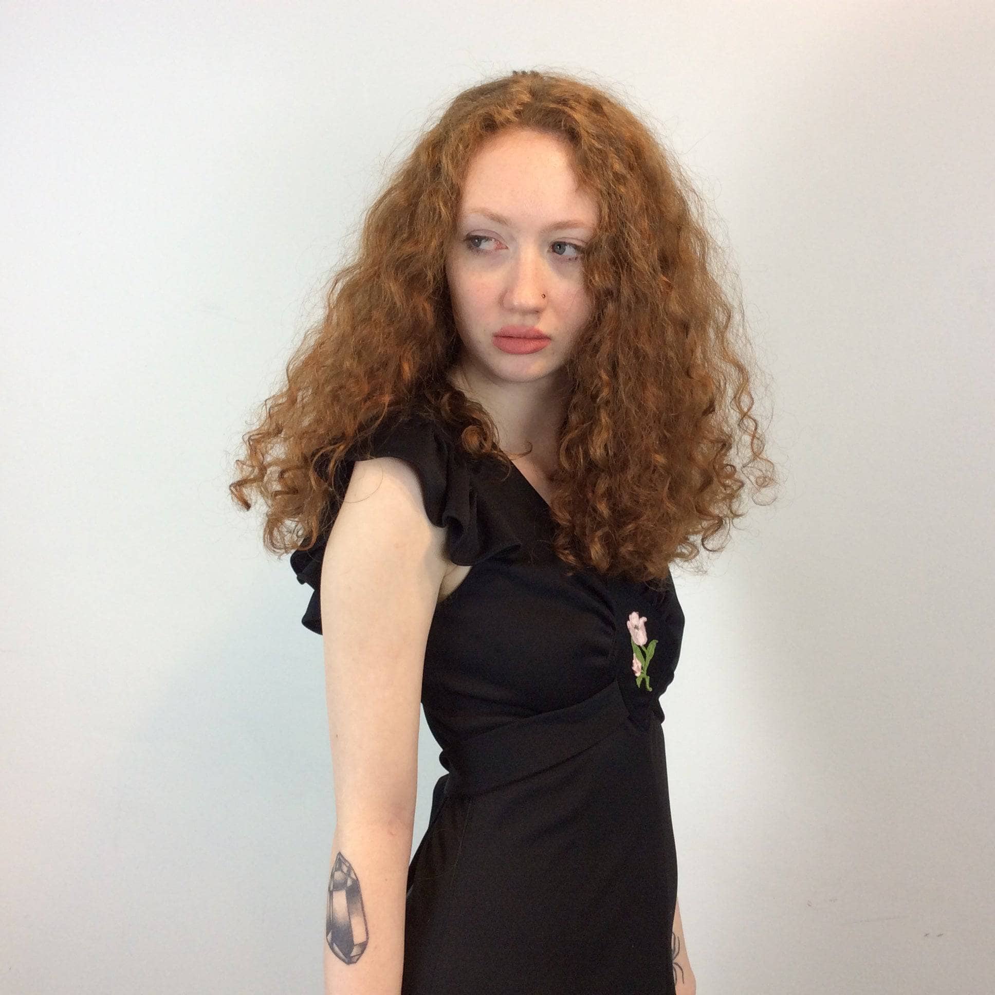 1970s Joseph Ribkoff Black Polyester Maxi Dress Small - Image 6