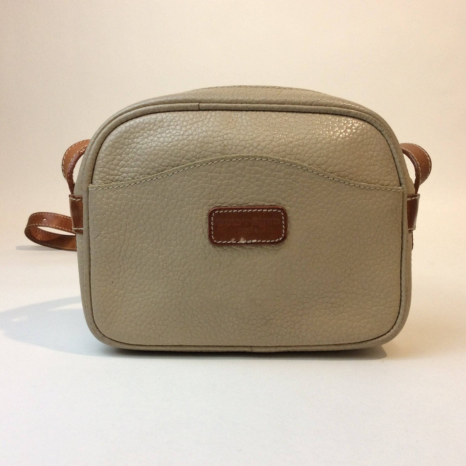 1980s Courrèges Paris Cross-Body Leather Bag - Image 5