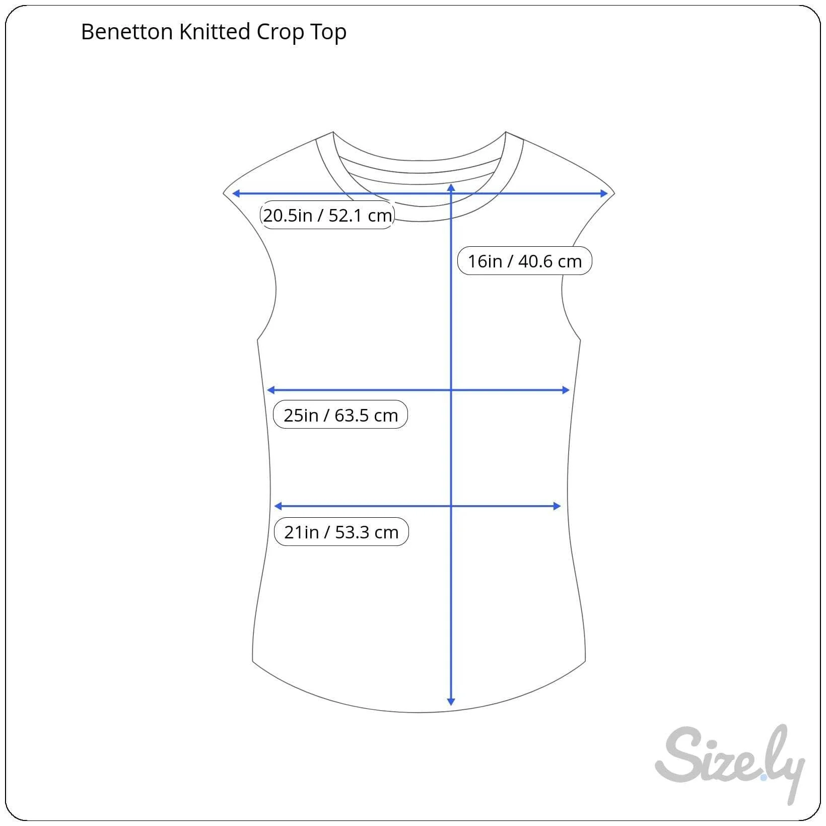 1980s "United Colors of Benetton" Cropped Knitted Yellow Top - Image 6