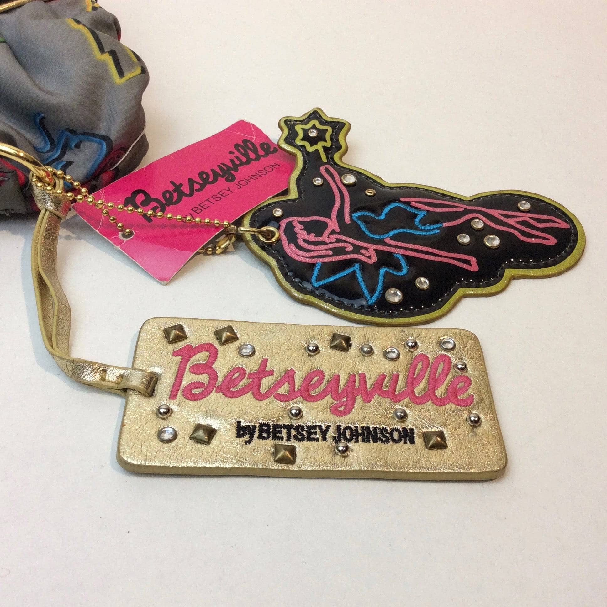 1990s Betseyville Deadstock Designer Clutch Handbag - Image 7