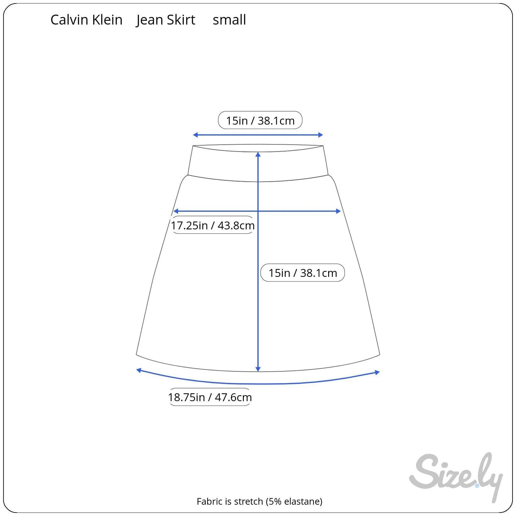 1990s Calvin Klein Medium Rise Denim Mini Skirt Small - Image 8