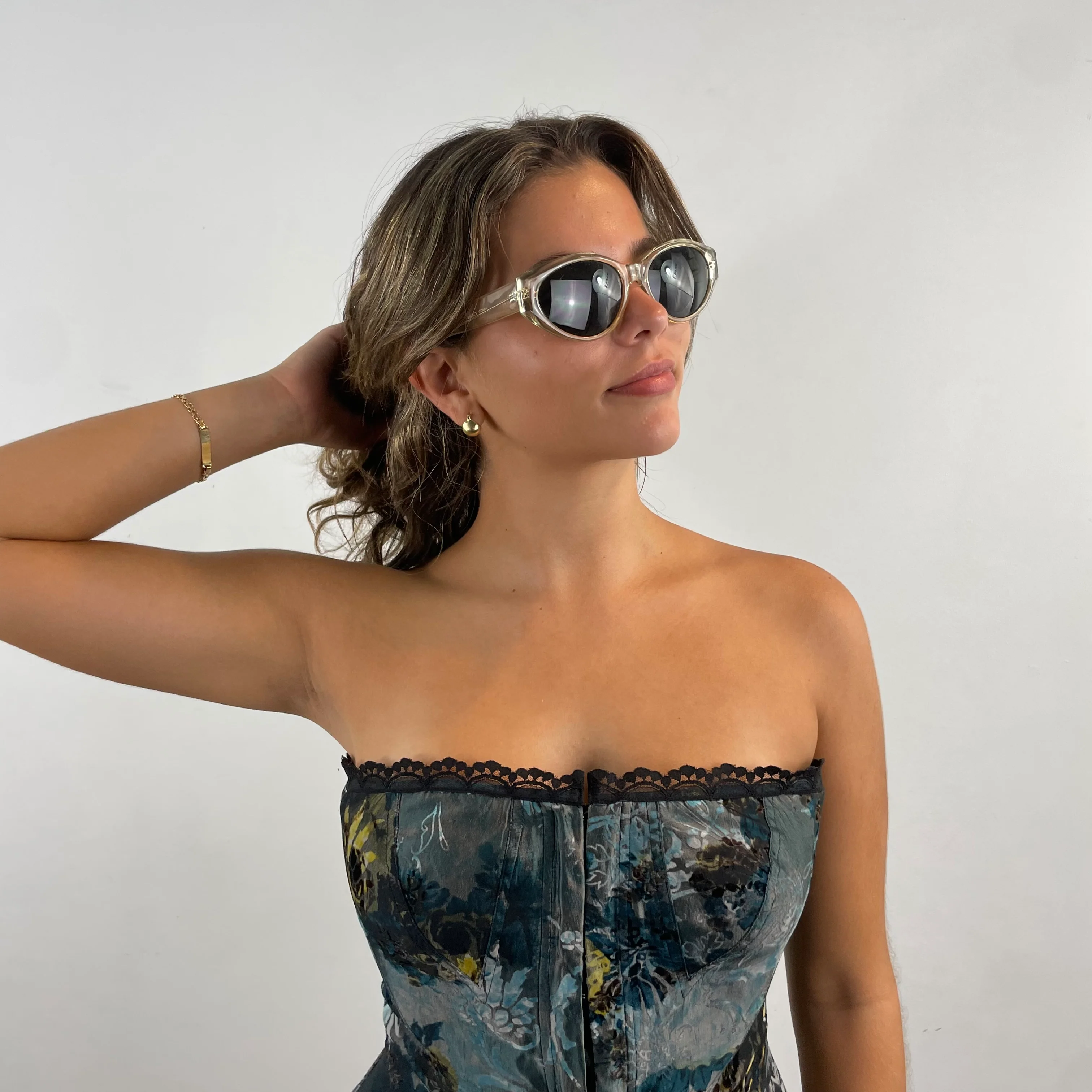 Betsey Johnson Brocade Bustier Mini Dress Medium - Image 6