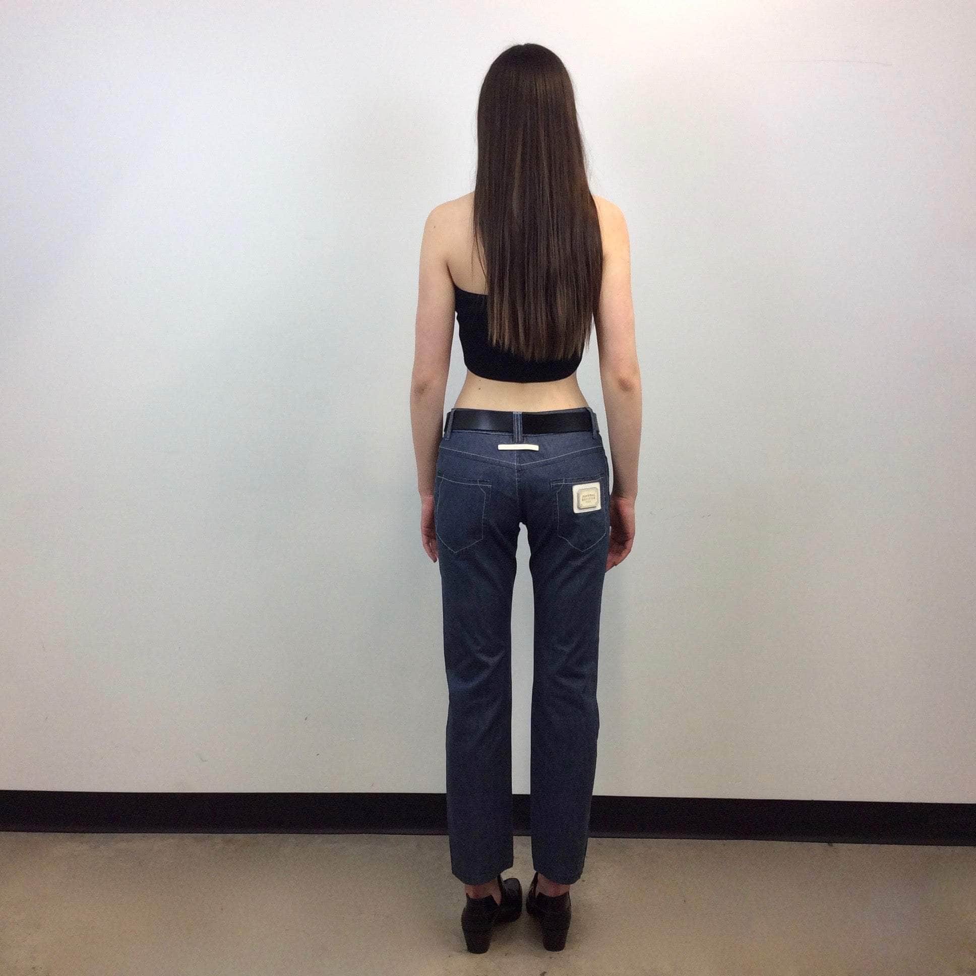 Y2K Jean Paul Gaultier Low Rise Jeans Small - Image 7